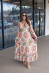 fall wedding guest maxi dress