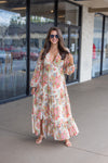 fall wedding guest maxi dress