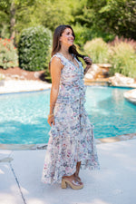 fall wedding guest maxi dress