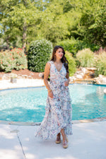 fall wedding guest maxi dress