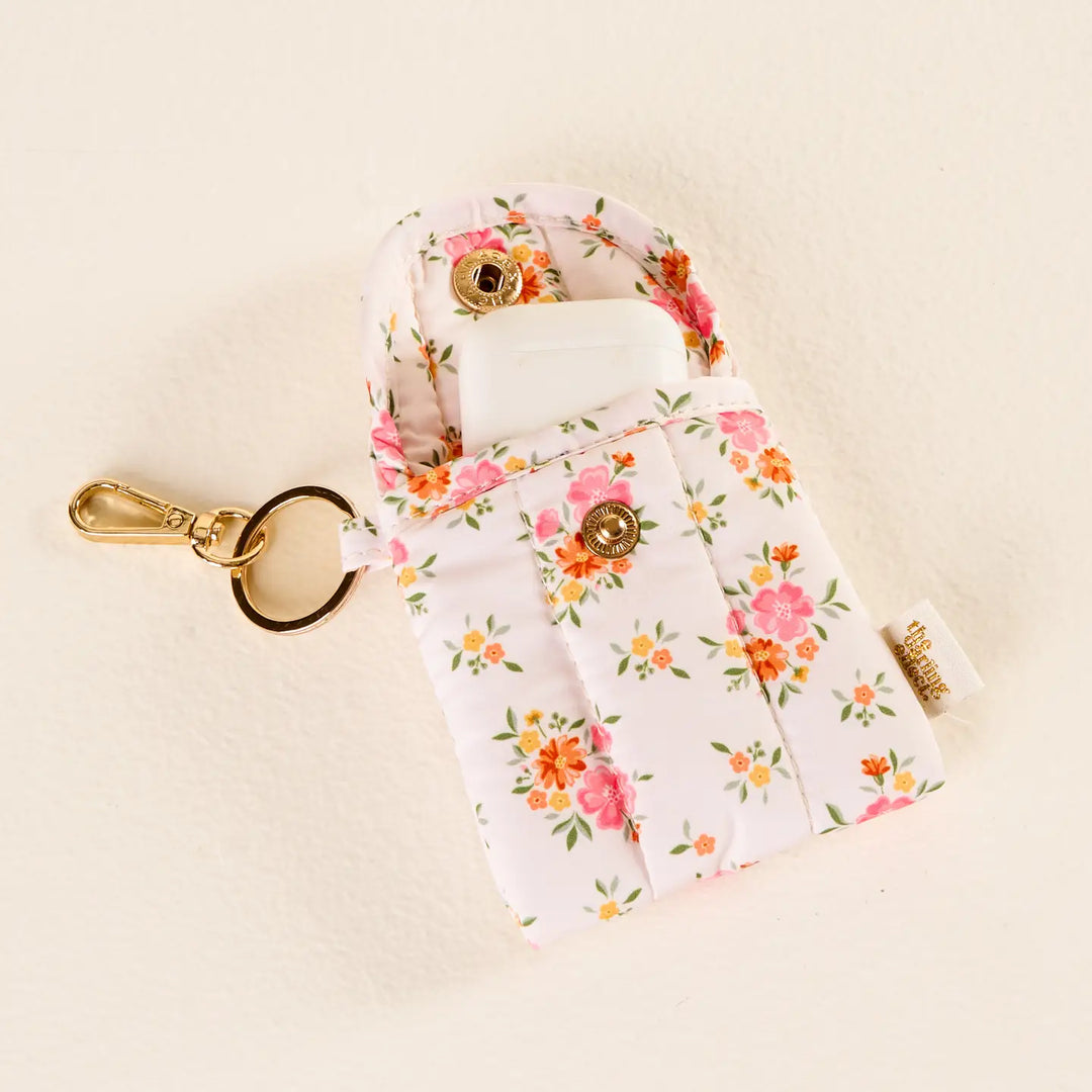 earbuds case floral