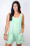 free people dupe lime green romper