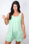 free people dupe lime green romper