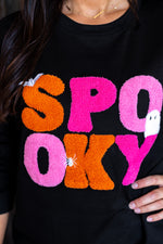 spooky cute halloween pullover top