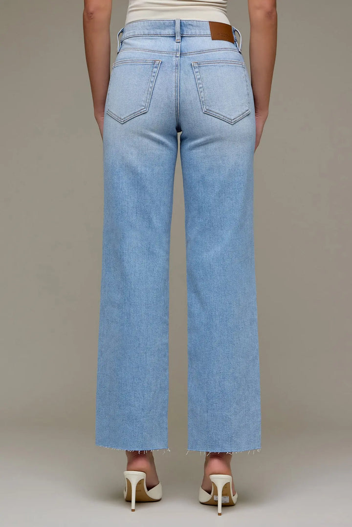 hidden jeans ella straight leg jeans stretchy