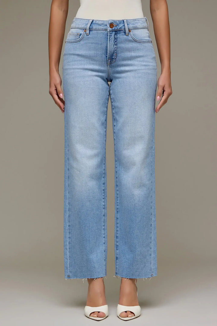 hidden jeans ella straight leg jeans