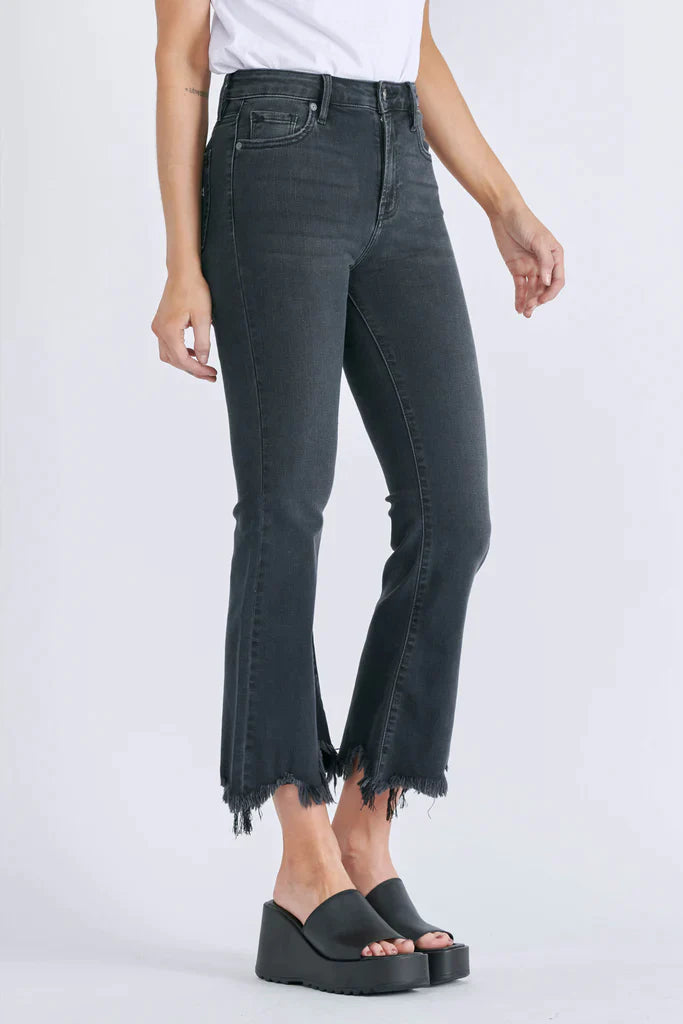 hidden jeans black flare bootcut