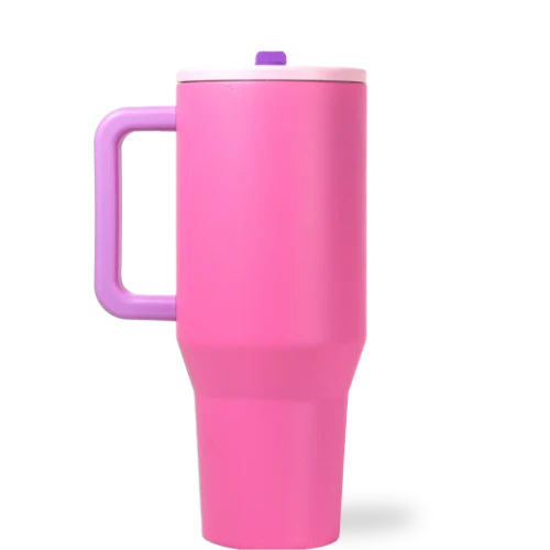 hydrojug pink sugar 32oz travel tumbler cup