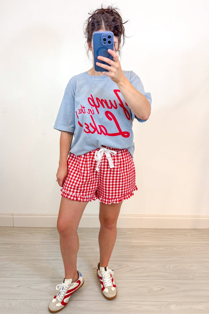 jump in the lake graphic tee