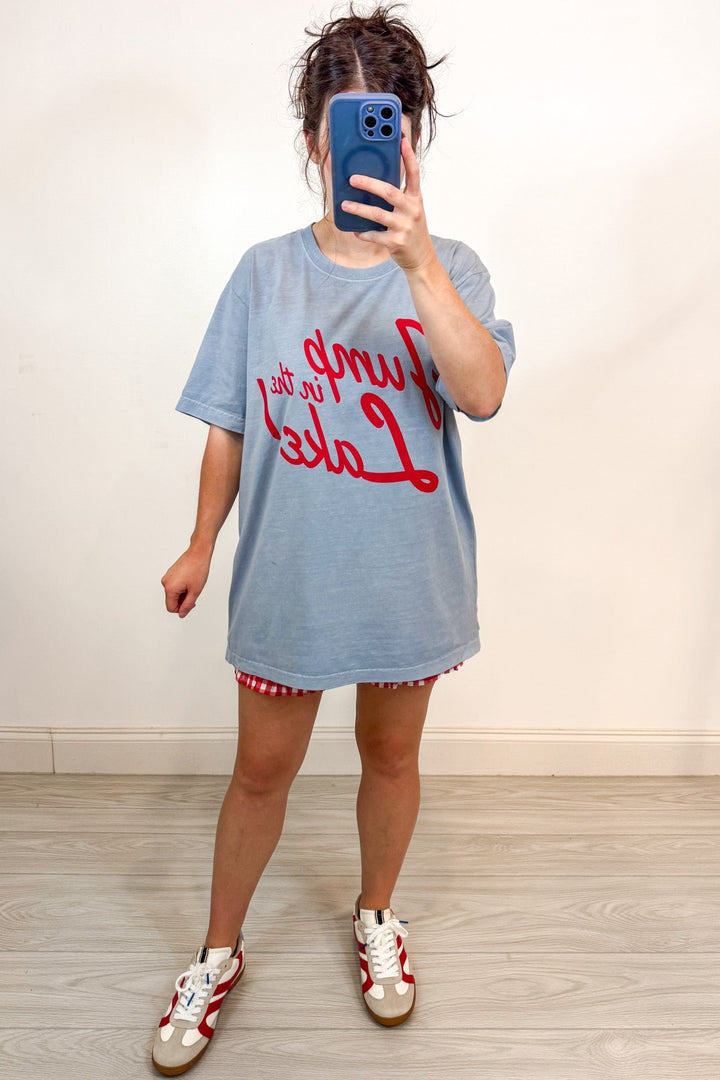 jump in the lake july 4th graphic tee