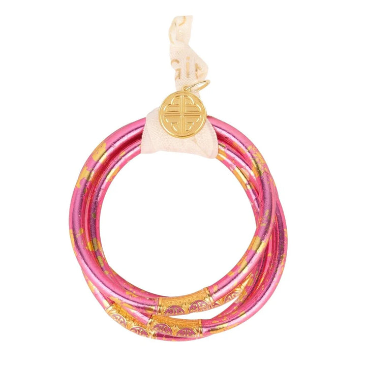 budhagirl koi rose all weather bangle bracelets