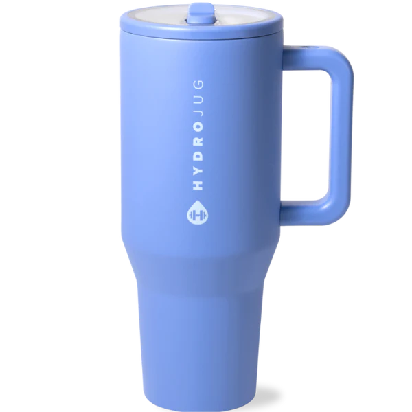 HydroJug light blue 40 oz travel tumbler