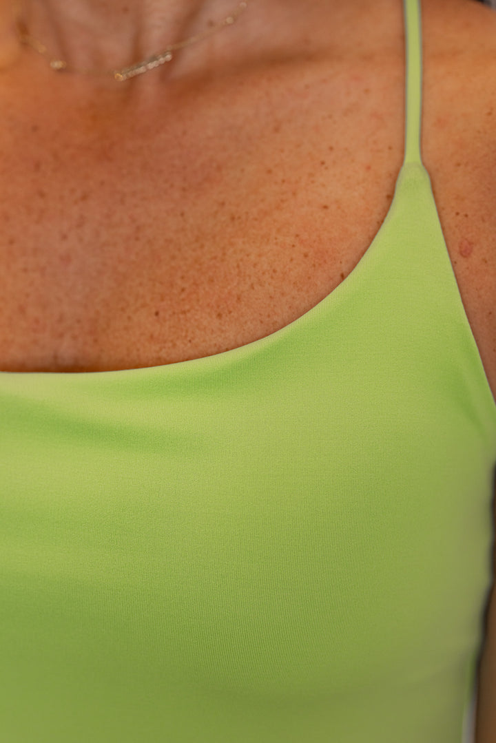 lime green activewear tennis dress