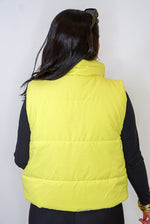 Winter Adventures Yellow Reversible Vest