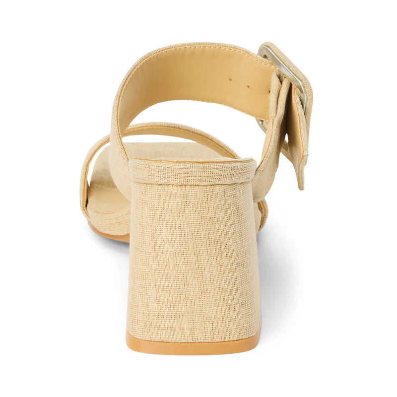 matisse lucy linen natural heel