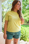 mono b lemon lime casual basic tee