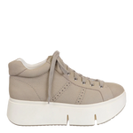 naked feet essex greige platform sneaker