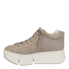 naked feet essex greige platform sneaker