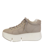 naked feet essex greige platform sneaker