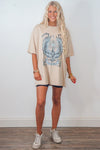 free bird eagle oversized tee