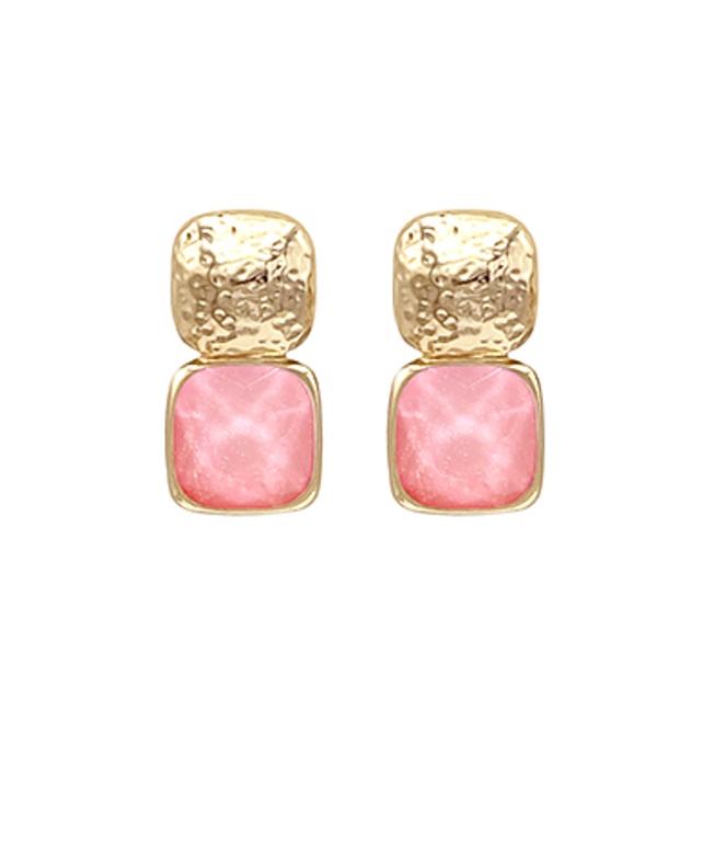 light pink earrings