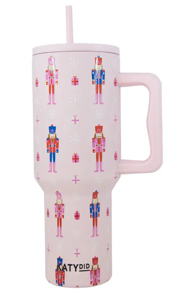 katydid christmas nutcrackers 38oz tumbler front