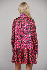 Exotic Escape Hot Pink Dress