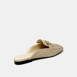 shu shop andromeda slide loafers gold 