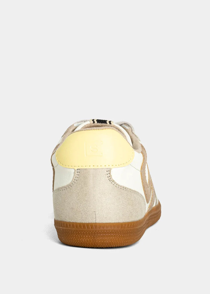 shu shop sadie sneakers yellow taupe low profile