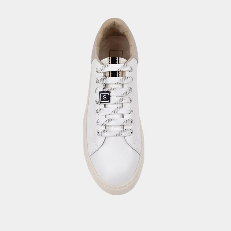 shu shop sally mushroom white platform sneakers