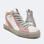 shu shop zebra high top sneakers