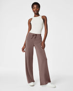 Spanx AirEssentials wide leg pants in smoke