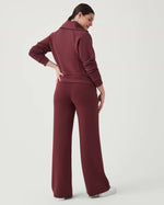 spanx air essentials wide leg pants spice