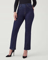 Spanx kick flare pants in raw indigo