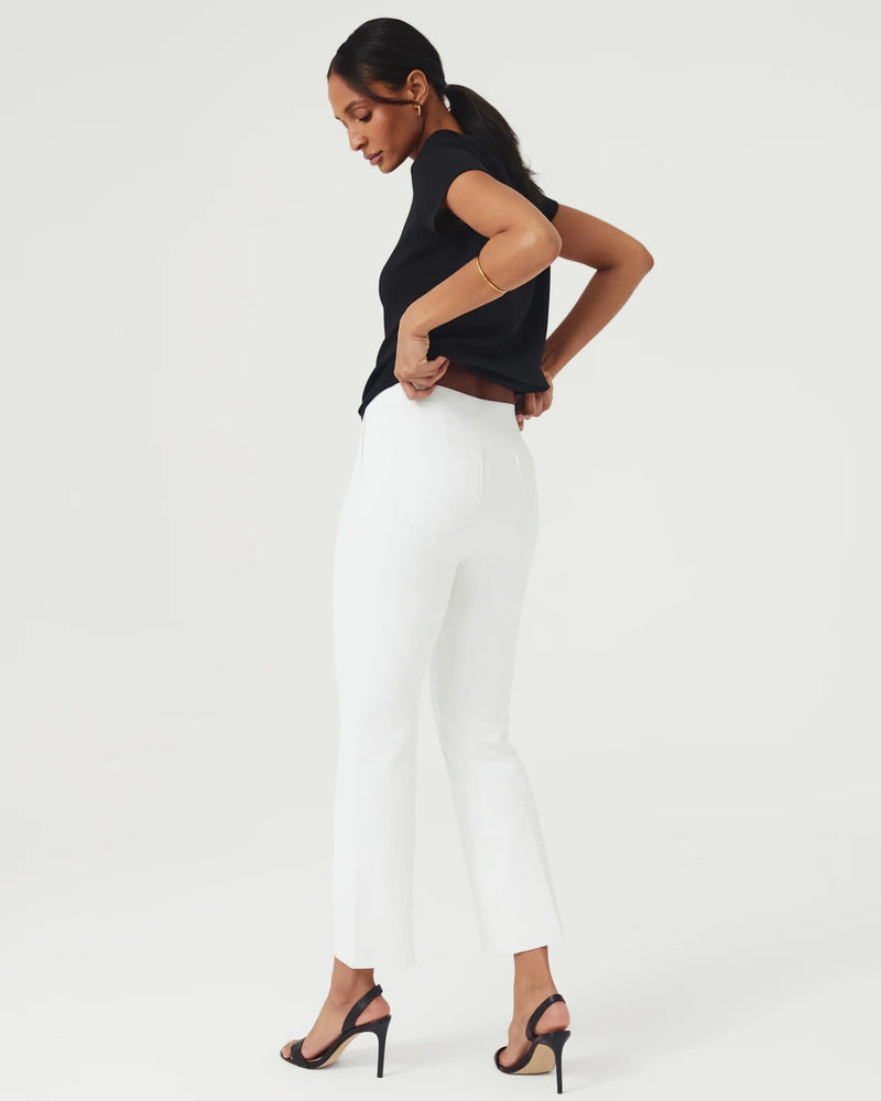 spanx kick flares white