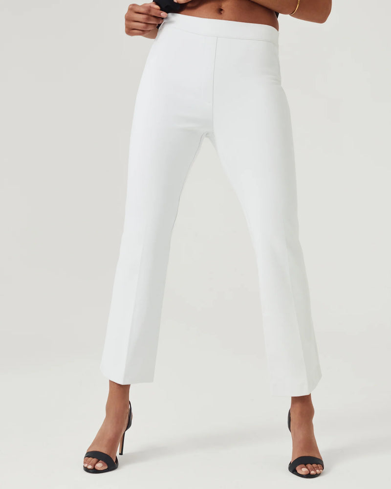 spanx kick flares white