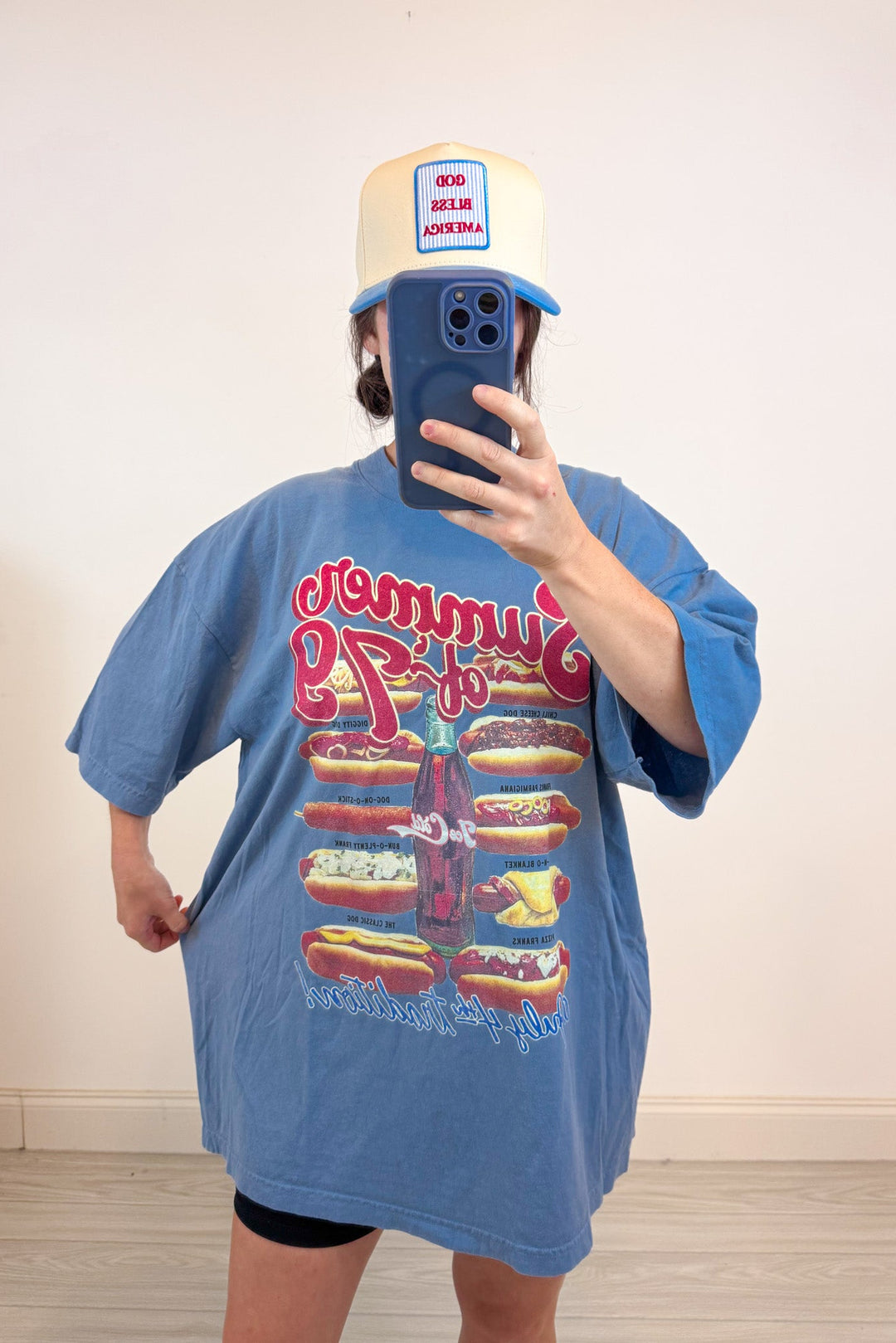 summer of 79 hot dog memorial day graphic tee womens