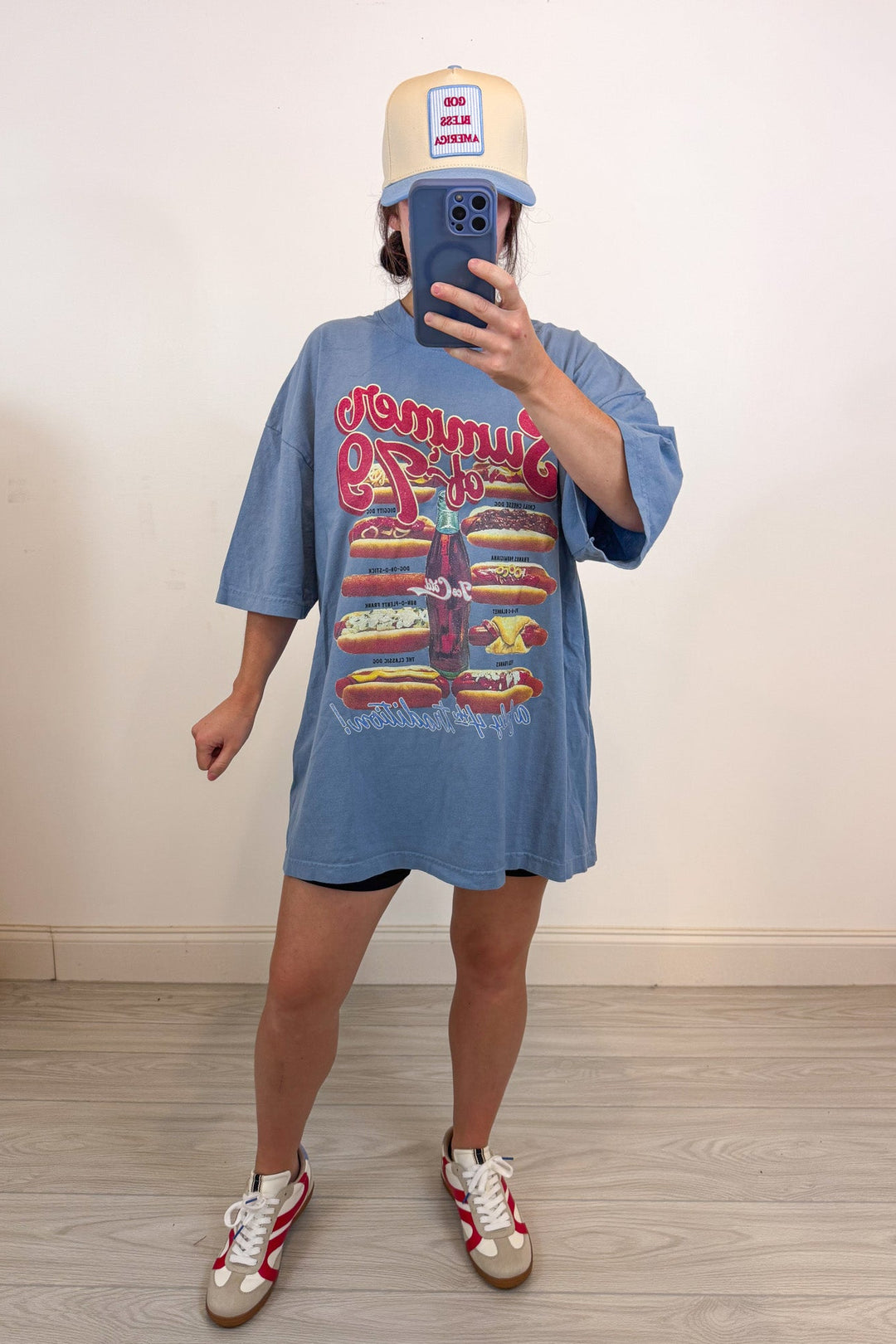 summer of 79 hot dog july 4th graphic tee
