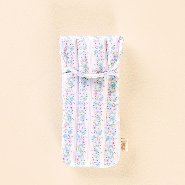the darling effect quilted sunglasses case