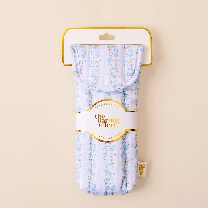 the darling effect quilted sunglasses case