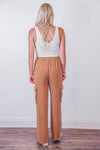 taupe cargo pants women's