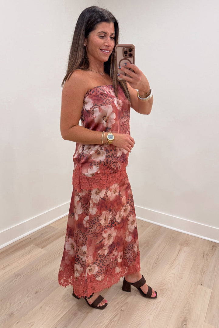 tcce satin lace leopard print side