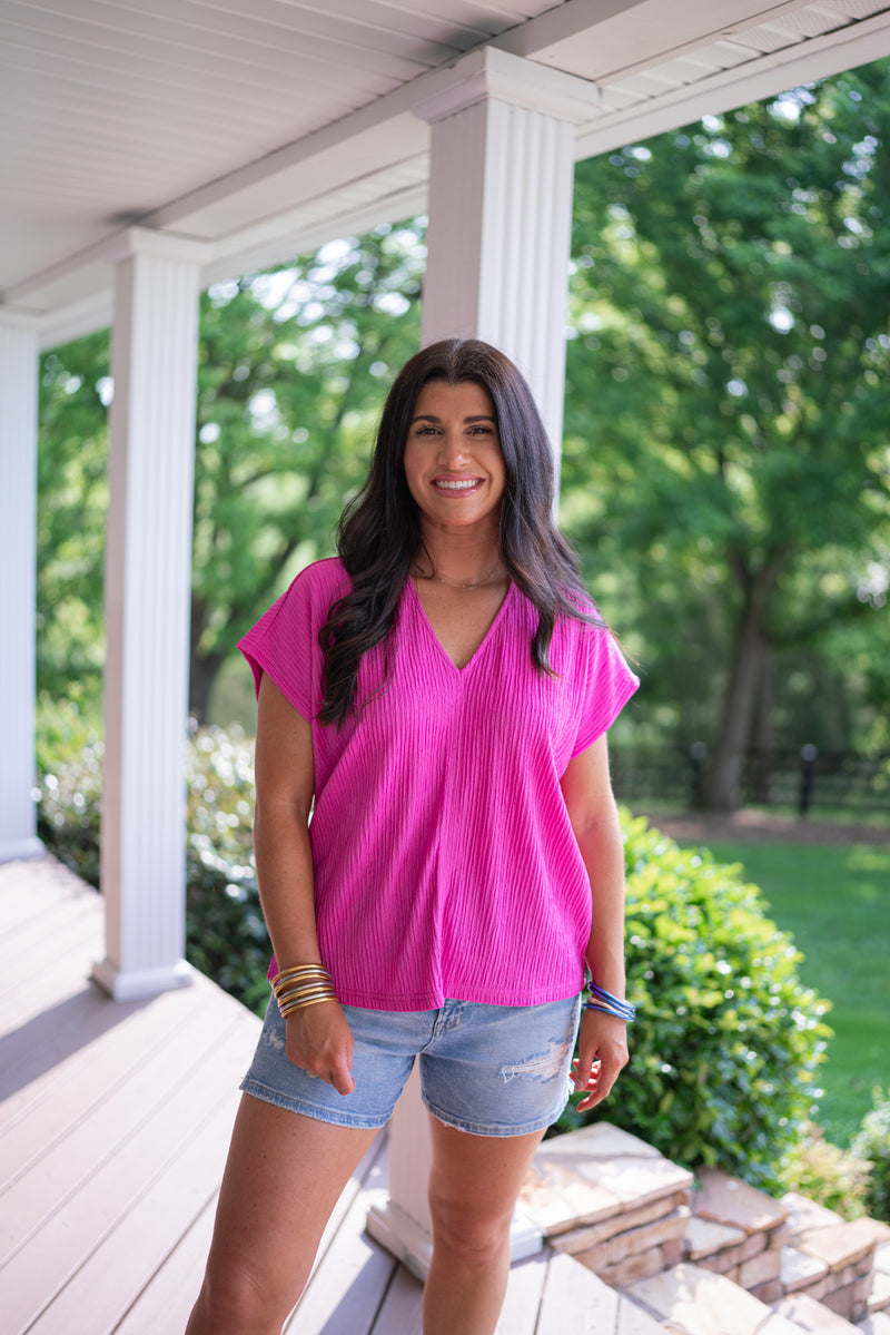 pink classic style go-to top