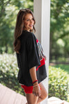 uga gameday sequin touchdown shirt