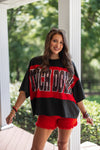 uga gameday sequin touchdown shirt