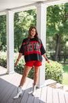 uga gameday sequin touchdown shirt