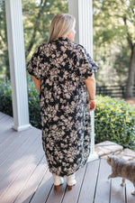 entro fall plus size midi dress