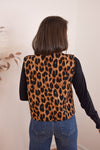 leopard bow tie vest