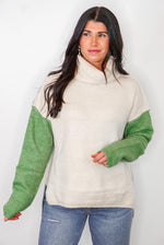 free people dupe colorblock sweater