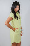 lime twill every day casual dress